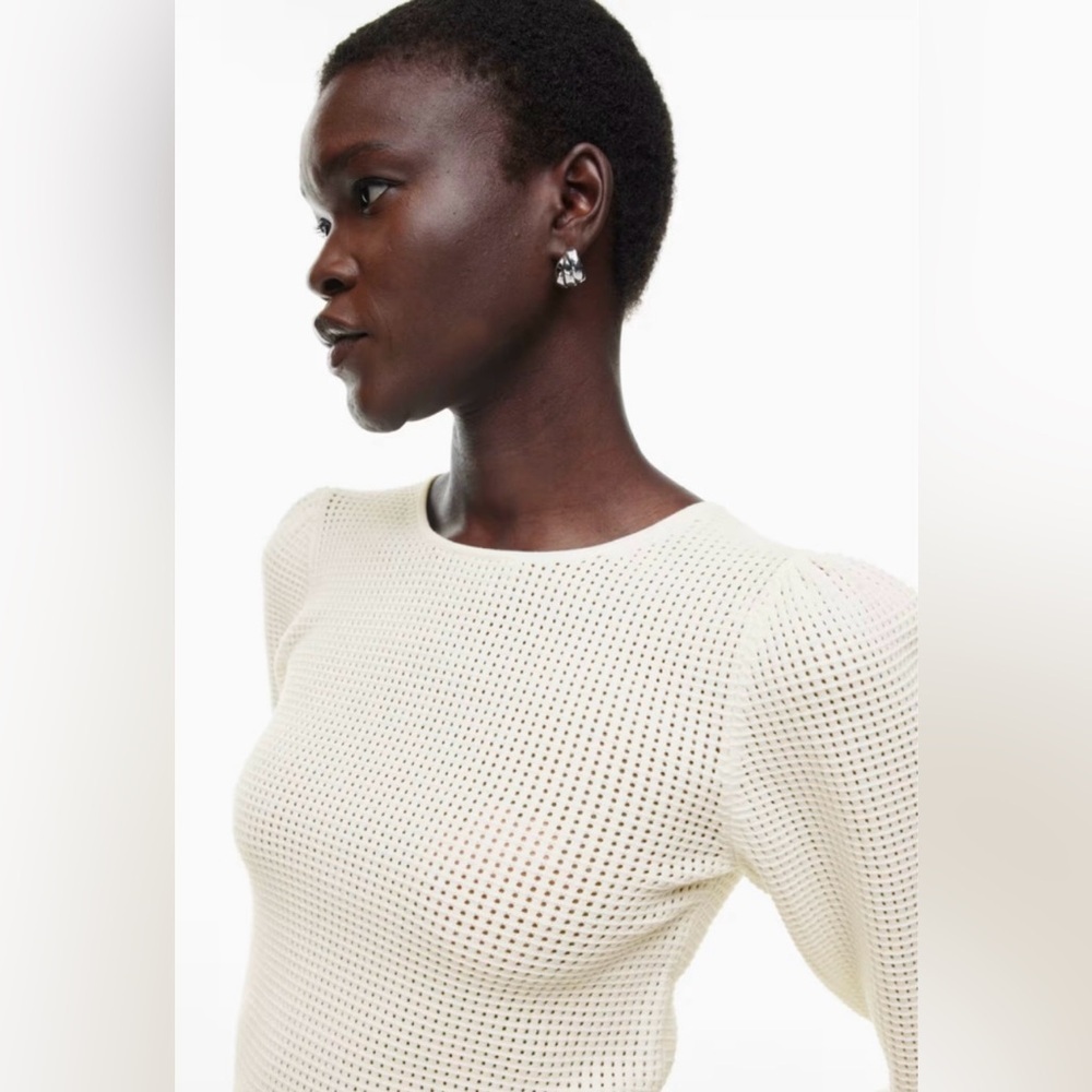 NWOT! Aritzia Wilfred Rosetta Sweater, sz L - Picture 2 of 8
